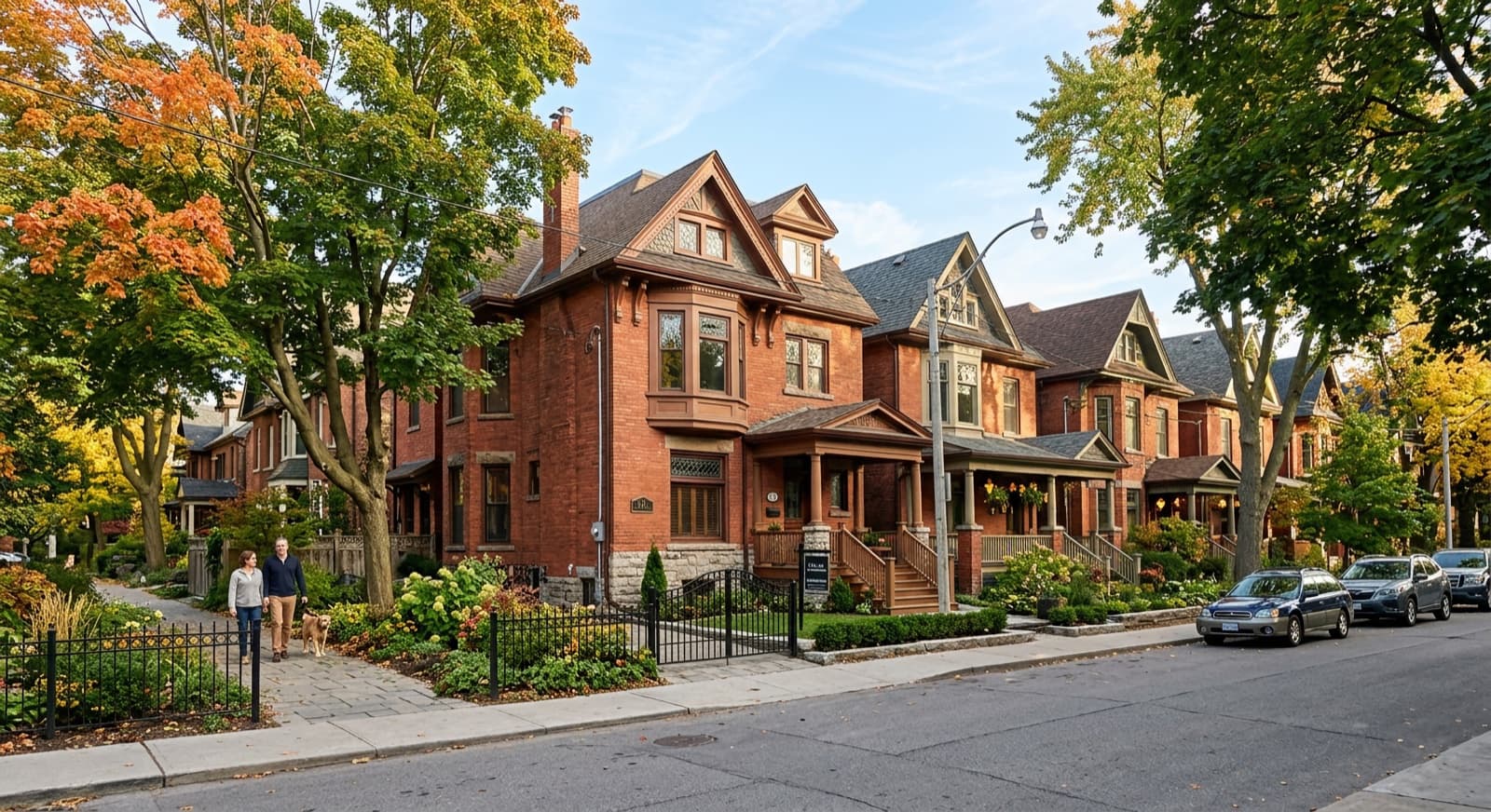HDR listing photo — residential street exterior for Canadian MLS