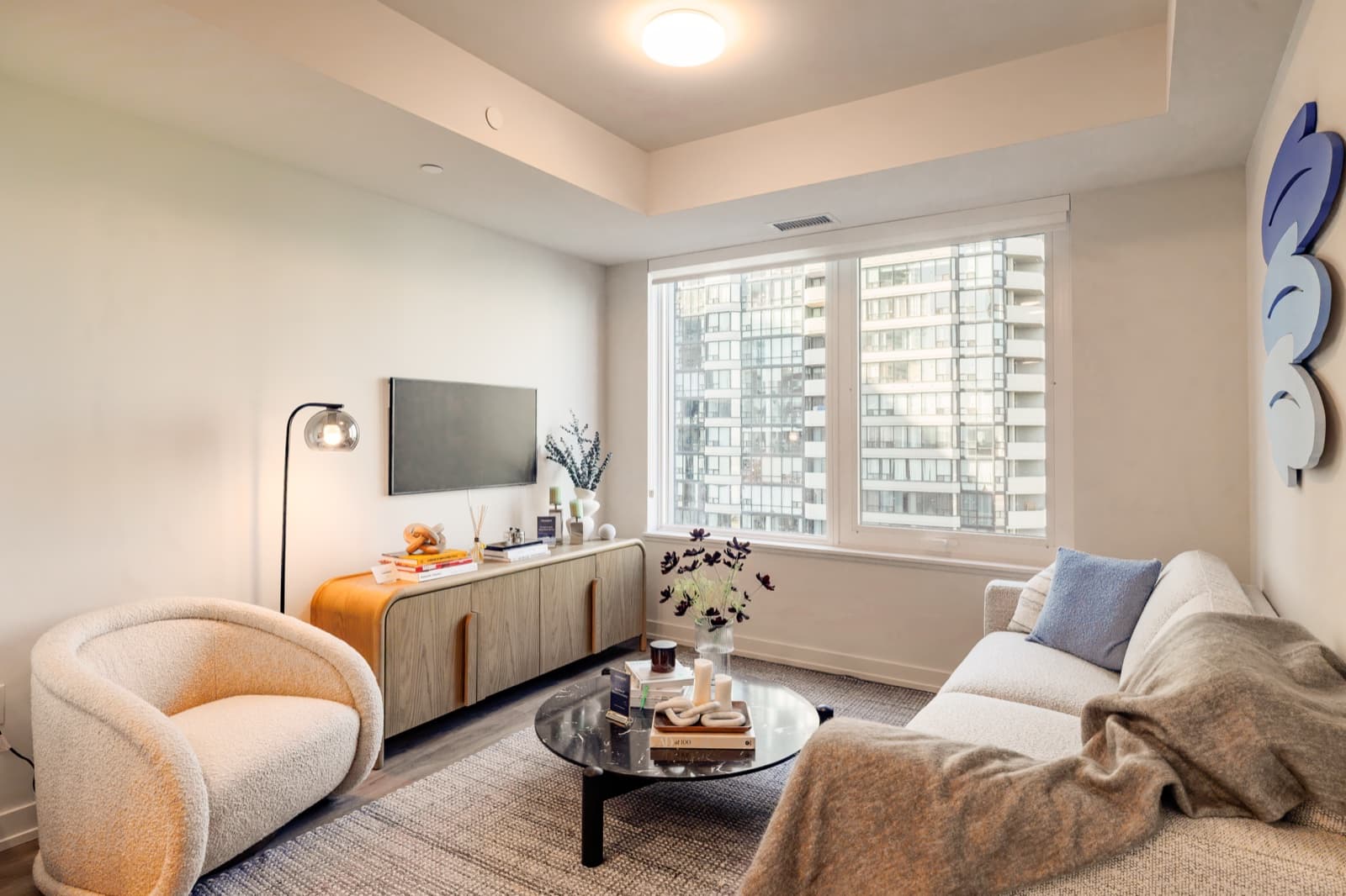 MLS photos — open-concept residential interior HDR